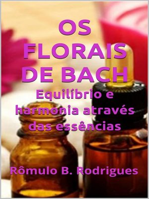 cover image of Os florais de Bach
